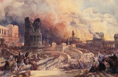 The Destruction of a City by David Roberts